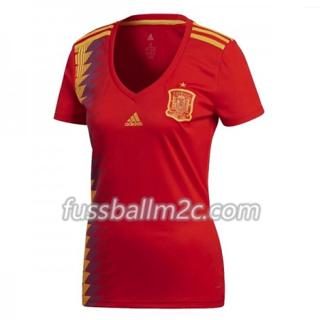 Fußballtrikots Spanien Frauens Heim Trikotsatz WM 2018